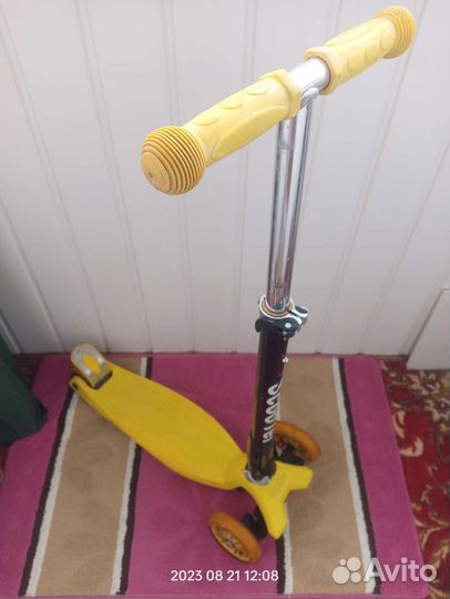 Самокат детский трехколесный