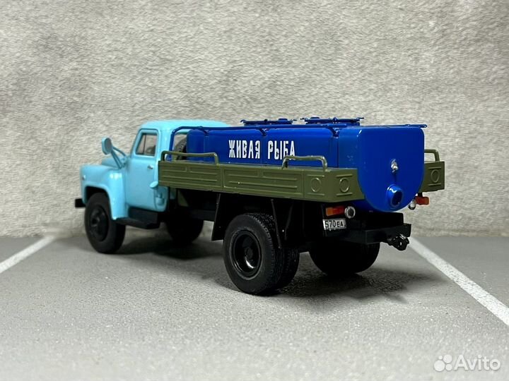 Коллекционная модель Газ-53 Цистерна 1:43 DeA