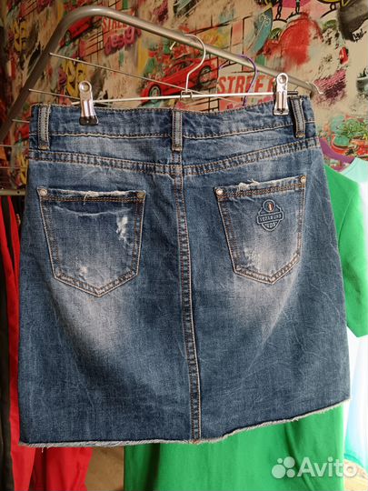 Джинсовая юбка