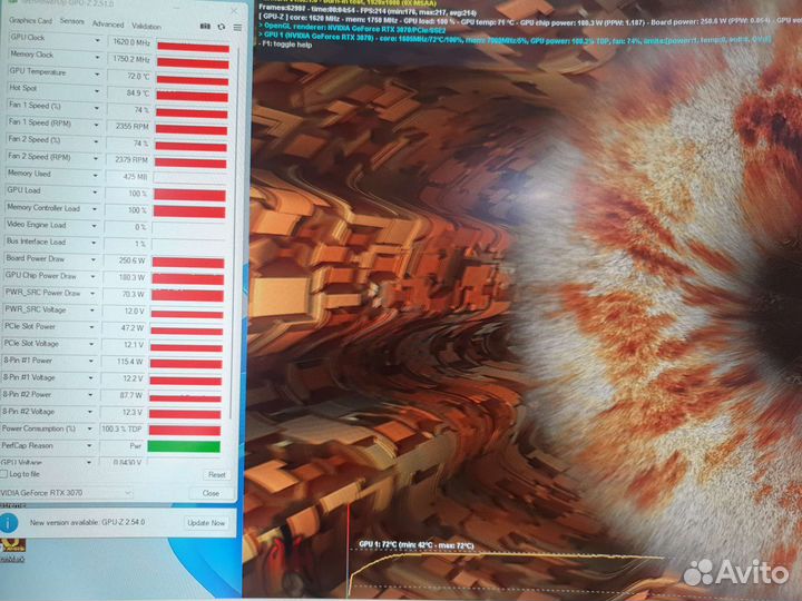 Palit rtx 3070 gamerock