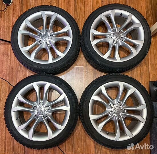 Диски R18 Audi S-Line WSP с зимней резиной Sailun