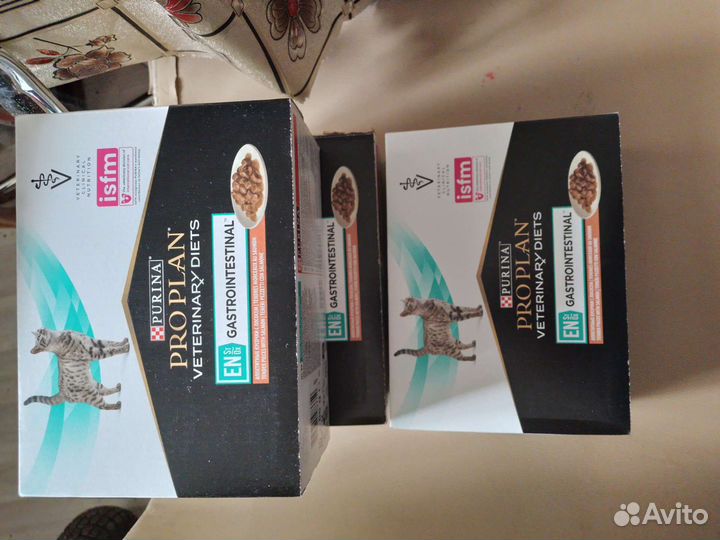 Лечебный корм для кошек 10шт