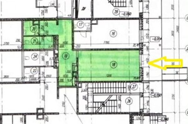 Помещение свободного назначения 52 м²
