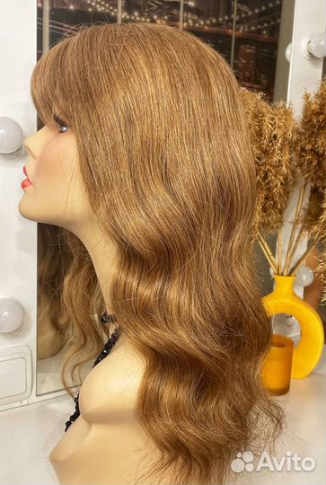 Накладка из натуральных волос на сетке