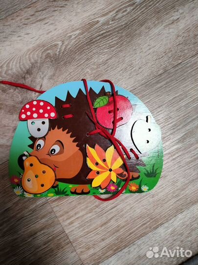 Развивающие деревянные игрушки пакетом