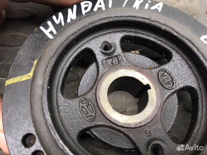 Шкив коленвала Hyundai, IX35 G4KD