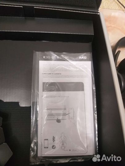 Беспроводные наушники akg k371 bt
