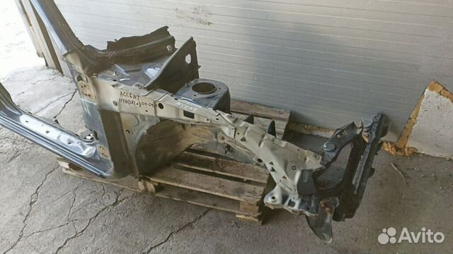 Лонжерон передний правый (четверть) б/у для Hyunda