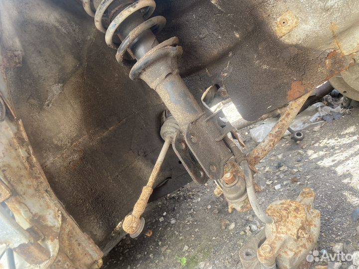 Передние стойки hafei brio