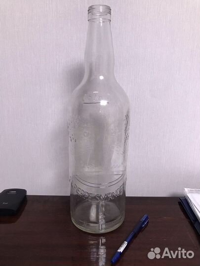 Бутылка большая