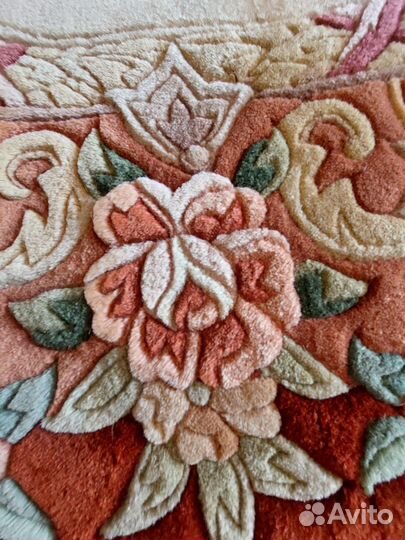 Ковер шерсть новый