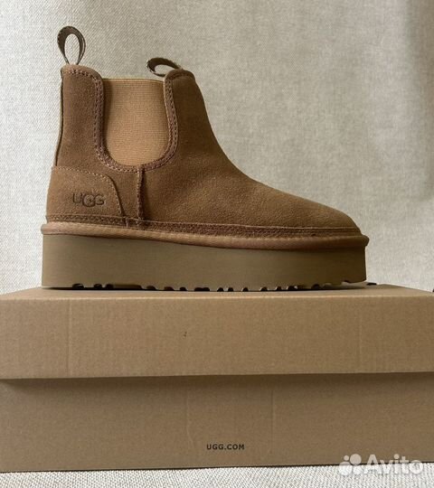 Угги UGG челси женские на платформе 37