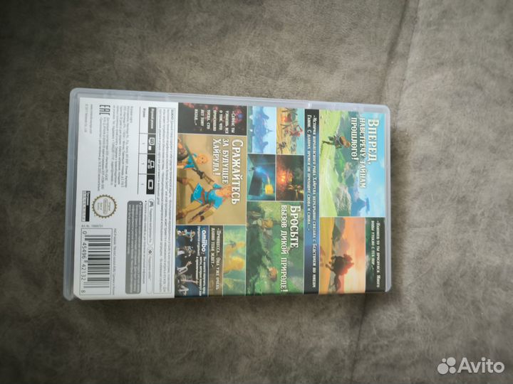 Картриджи nintendo switch