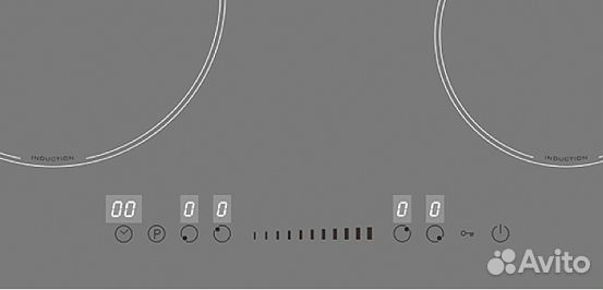 Индукционная варочная панель Korting HI 64560 BGR