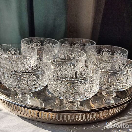 Бокалы креманки антуанетты шале хрусталь