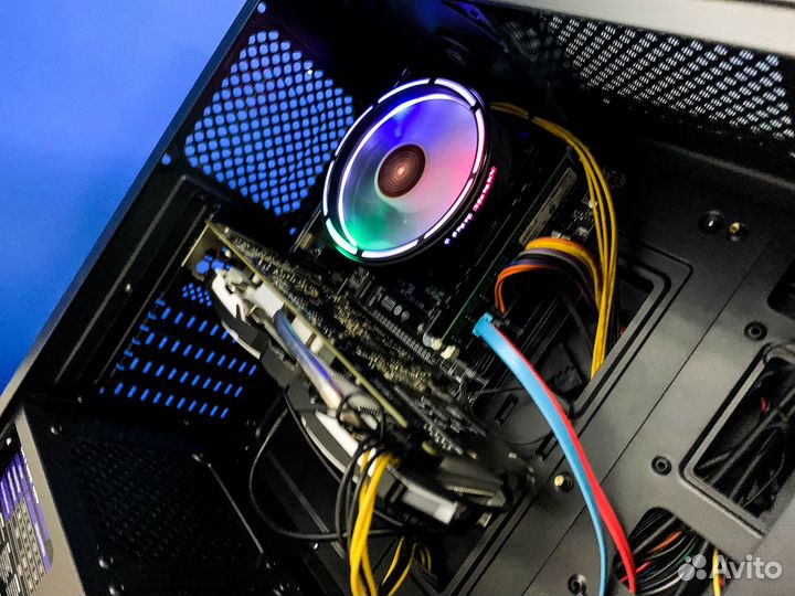Игровой пк на Xeon E-2470v2/ 16Gb DDR3/ RX 470 4Gb