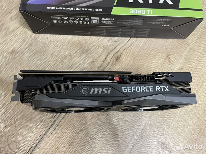Видеокарта MSI GamingX rtx 3060 ti 8Gb