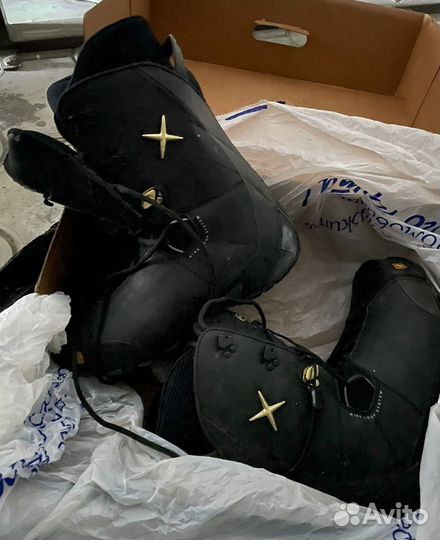 Ботинки для борда nidecker 44 почти новые