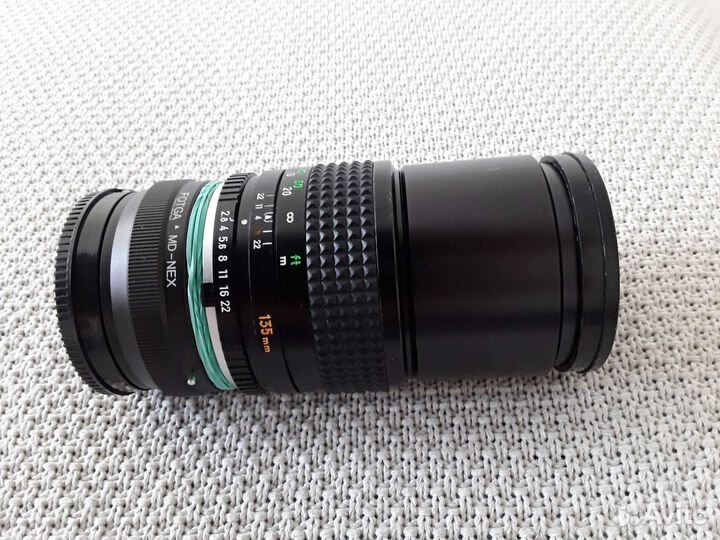 Объектив MC tele minolta rokkor - PF 135/2,8