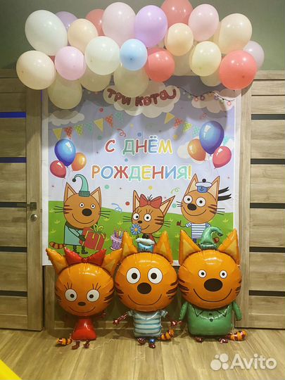 Фотозона « Три кота»