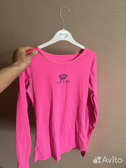 Spsm лонгслив розовый