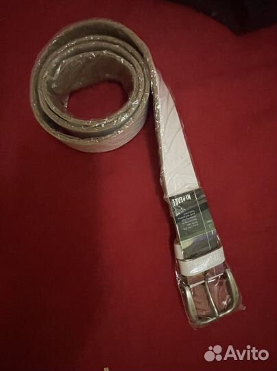 Новый кожаный ремень