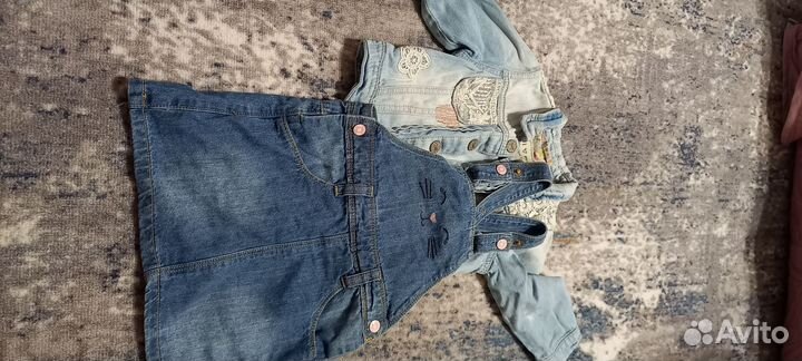 Детские вещи пакетом для девочек 86 92