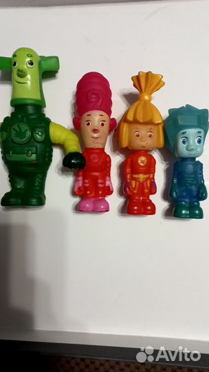 Резиновые игрушки Фиксики