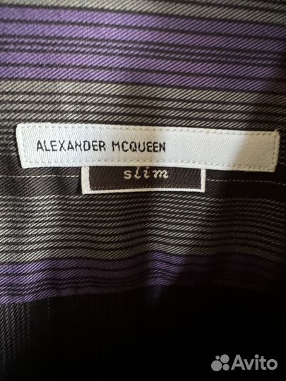 Alexander mcqueen рубашка