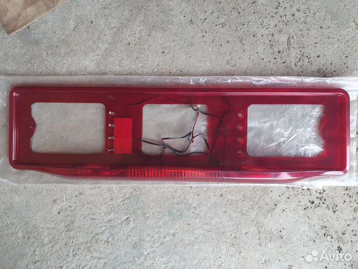 Рамка под номер с подсветкой