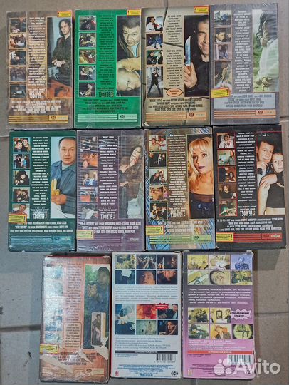 Видеокассеты с записью. Новые Приключения Ментов