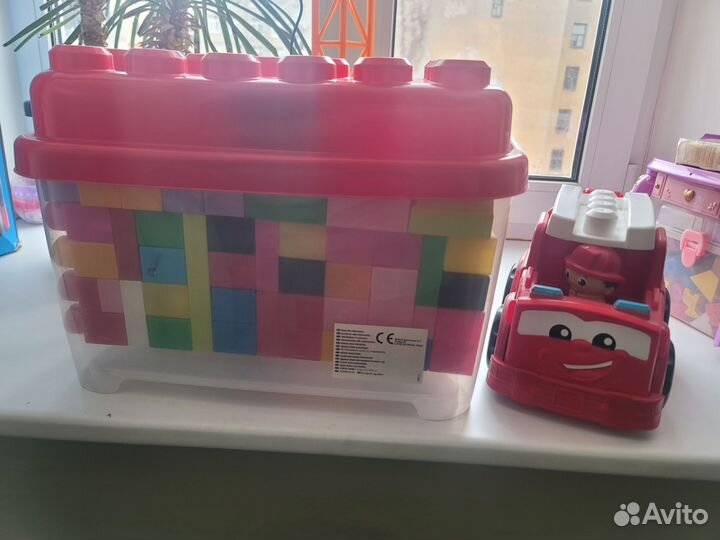 Конструктор мега блокс + машина