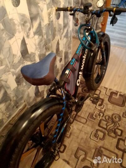 Велосипед фетбайк на литых дисках