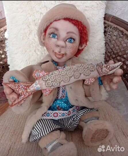 Емеля-кукла авторская