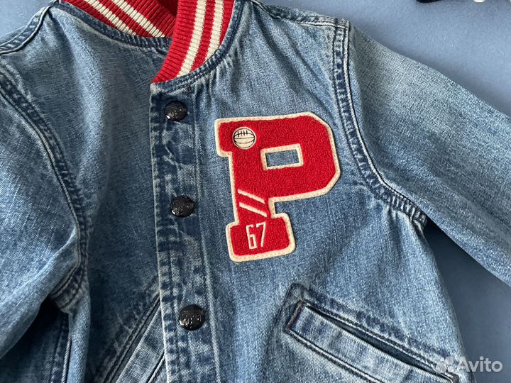 Джинсовая куртка для мальчика 104