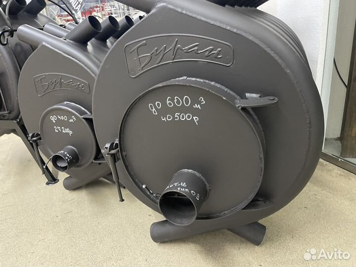 Печь отопительная на 600м3 (Буран)