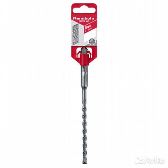 Бур по бетону rennbohr SDS-plus 25х1000мм