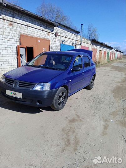 Renault Logan 1.4 МТ, 2007, 201 000 км