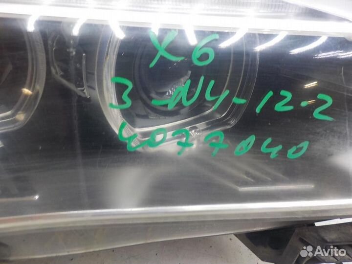 Фара правая BMW X6