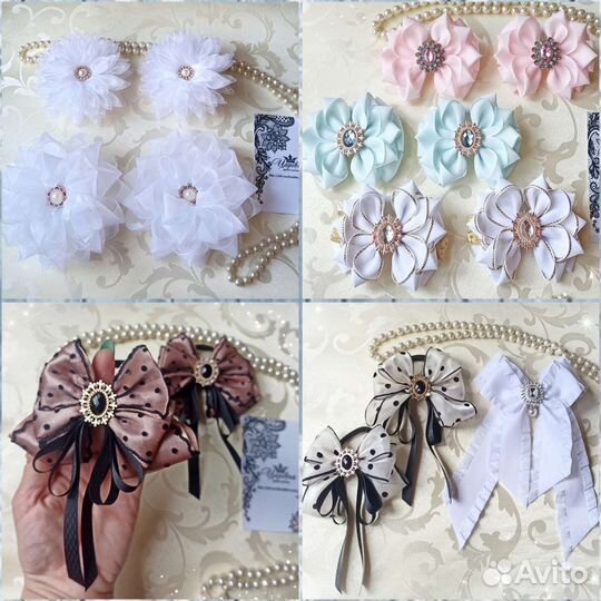 Банты, жабо, галстуки для школы