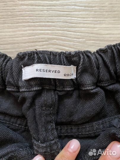 Джинсы для девочки reserved 128