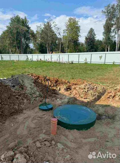 Монтаж септиков и автономных канализаций под ключ