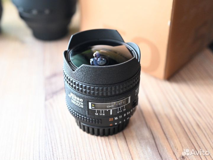 Объектив nikkor AF Fisheye 16 mm 1:2.8D