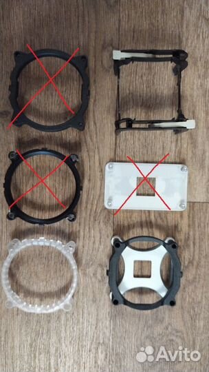 Кулер Intel LGA1700, рамки крепления кулера