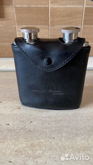 Фляга карманная всмпо двойная