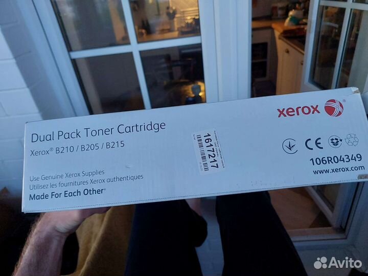 Тонер картридж для принтера мфу xerox b210/205/215