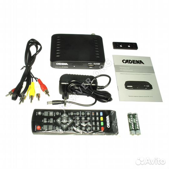 Эфирные DVB-T2 ресиверы Cadena