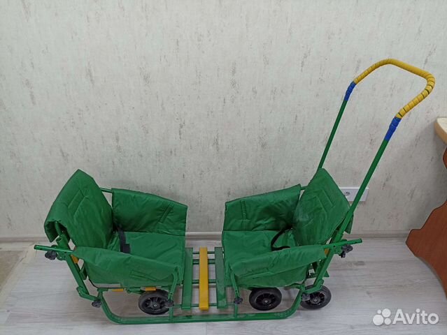 Санки-коляски для двойни или погодок