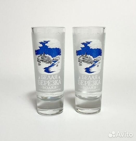 Коллекционные шоты Белая березка