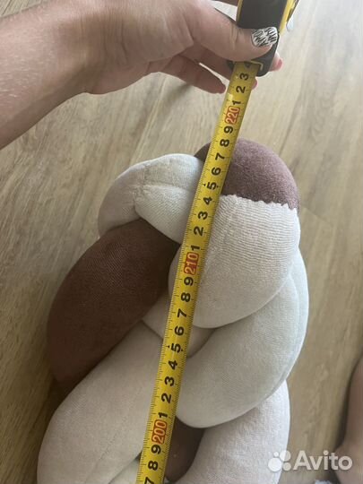 Бортик коса в кроватку